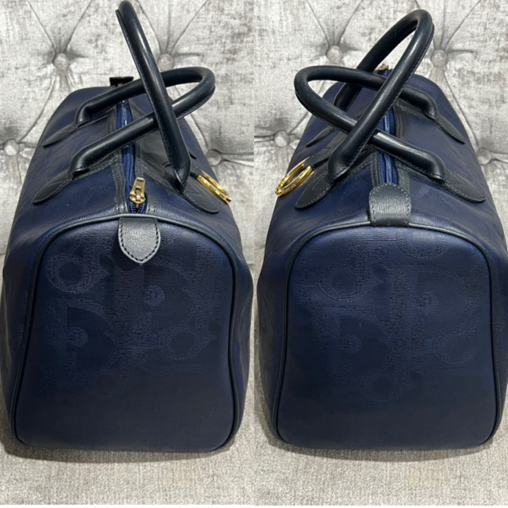 Authentic Christian Dior Oblique Boston Bag - EUC - Picture 5 of 11